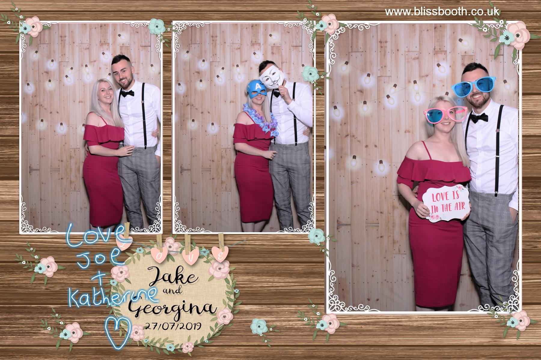 Jake and Georgina | View more photos from the event at gallery.blissbooth.co.uk/u/BlissBooth/Jake-and-Georgina